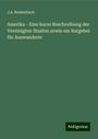 J. A. Reidenbach: Amerika - Eine kurze Beschreibung der Vereinigten Staaten sowie ein Ratgeber für Auswanderer, Buch