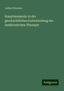 Julius Petersen: Hauptmomente in der geschichtlichen Entwickelung der medicinischen Therapie, Buch