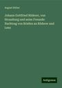 August Stöber: Johann Gottfried Röderer, von Strassburg und seine Freunde: Nachtrag von Briefen an Röderer und Lenz, Buch