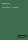 Friedrich Dittes: Lehrbuch der Psychologie, Buch