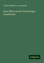 Julius Wilhelm A. von Eckardt: Neue Bilder aus der Petersburger Gesellschaft, Buch