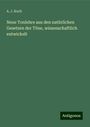 A. J. Koch: Neue Tonlehre aus den natürlichen Gesetzen der Töne, wissenschaftlich entwickelt, Buch