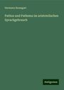 Hermann Baumgart: Pathos und Pathema im aristotelischen Sprachgebrauch, Buch