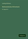 Ludwig Hoffmann: Mathematisches Wörterbuch, Buch