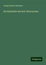 Joseph Hubert Reinkens: Die Einsiedler des heil. Hieronymus, Buch