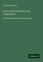 Julius Rodenberg: Paris bei Sonnenschein und Lampenlicht, Buch