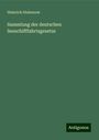 Heinrich Stabenow: Sammlung der deutschen Seeschifffahrtsgesetze, Buch