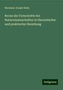 Hermann Joseph Klein: Revue der Fortschritte der Naturwissenschaften in theoretischer und praktischer Beziehung, Buch