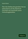 Samuel Basch: Über den Einfluss des gereizten Nervus splanchnicus auf den Blutstrom innerhalb und ausserhalb seines Verbreitungsbezirkes, Buch