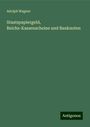 Adolph Wagner: Staatspapiergeld, Reichs-Kassenscheine und Banknoten, Buch