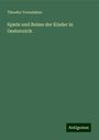 Theodor Vernaleken: Spiele und Reime der Kinder in Oesterreich, Buch