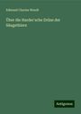 Edmund Charles Wendt: Über die Harder'sche Drüse der Säugethiere, Buch