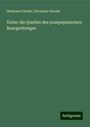 Hermann Elcede: Üeber die Quellen des pompejanischen Buergerkrieges, Buch