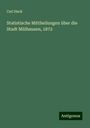 Carl Hack: Statistische Mittheilungen über die Stadt Mülhausen, 1872, Buch