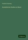 Friedrich Glauning: Syntaktische Studien zu Marot, Buch