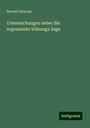 Barend Symons: Untersuchungen ueber die sogenannte Völsunga Saga, Buch