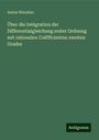 Anton Winckler: Über die Intégration der Differentialgleichung erster Ordnung mit rationalen Coëfflcienten zweiten Grades, Buch