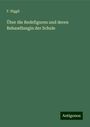 F. Niggli: Über die Redefiguren und deren Behandlungin der Schule, Buch