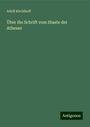 Adolf Kirchhoff: Über die Schrift vom Staate der Athener, Buch