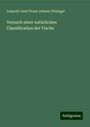 Leopold Josef Franz Johann Fitzinger: Versuch einer natürlichen Classification der Fische, Buch