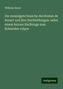 Wilhelm Knorr: Die zwanzigste branche des Roman de Renart und ihre Nachbildungen: nebst einem kurzen Nachtrage zum Reinardus vulpes, Buch