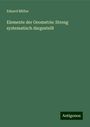 Eduard Müller: Elemente der Geometrie: Streng systematisch dargestellt, Buch