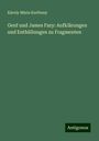 Károly Mária Kertbeny: Genf und James Fazy: Aufklärungen und Enthüllungen zu Fragmenten, Buch