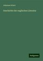 Johannes Scherr: Geschichte der englischen Literatur, Buch