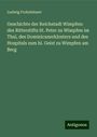 Ludwig Frohnhäuser: Geschichte der Reichstadt Wimpfen: des Ritterstifts St. Peter zu Wimpfen im Thal, des Dominicanerklosters und des Hospitals zum hl. Geist zu Wimpfen am Berg, Buch