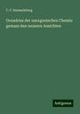 C. F. Rammelsberg: Grundriss der unorganischen Chemie gemass den neueren Ansichten, Buch