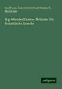 Paul Fuchs: H.g. Ollendorff's neue Methode: Die französische Sprache, Buch