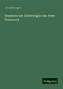 Joseph Langen: Grundriss der Einleitung in das Neue Testament, Buch