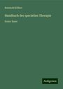 Reinhold Köhler: Handbuch der speciellen Therapie, Buch