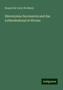 Rouard de Card: Hieronymus Savonarola und das Lutherdenkmal in Worms, Buch