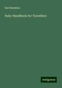 Karl Baedeker: Italy: Handbook for Travellers, Buch