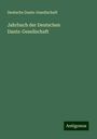 Deutsche Dante-Gesellschaft: Jahrbuch der Deutschen Dante-Gesellschaft, Buch