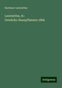 Hermann Laurentius: Laurentius, H.: Gewächs-Hauspflanzen 1866, Buch