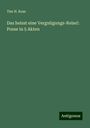 Tim H. Rose: Das heisst eine Vergnügungs-Reise!: Posse in 5 Akten, Buch