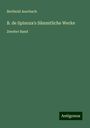 Berthold Auerbach: B. de Spinoza's Sämmtliche Werke, Buch