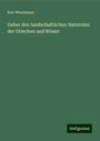 Karl Woermann: Ueber den landschaftlichen Natursinn der Griechen und Römer, Buch