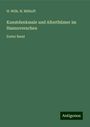 H. Wilh. H. Mithoff: Kunstdenkmale und Alterthümer im Hannoverschen, Buch