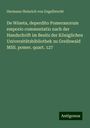 Hermann Heinrich Von Engelbrecht: De Wineta, deperdito Pomeranorum emporio commentatio nach der Handschrift im Besitz der Königlichen Universitätsbibliothek zu Greifswald MSS. pomer. quart. 127, Buch