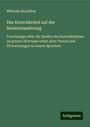 Wilhelm Ehrenthal: Das Kutschkelied auf der Seelenwanderung, Buch