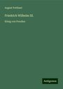 August Potthast: Friedrich Wilhelm III., Buch