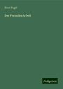 Ernst Engel: Der Preis der Arbeit, Buch