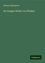 William Shakespeare: Die lustigen Weiber von Windsor, Buch