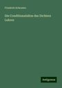 Friedrich Schroeter: Die Conditionalsätze des Dichters Lukrez, Buch