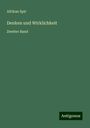 Afrikan Spir: Denken und Wirklichkeit, Buch