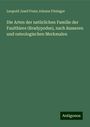 Leopold Josef Franz Johann Fitzinger: Die Arten der natürlichen Familie der Faulthiere (Bradypodes), nach äusseren und osteologischen Merkmalen, Buch