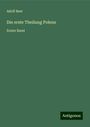 Adolf Beer: Die erste Theilung Polens, Buch